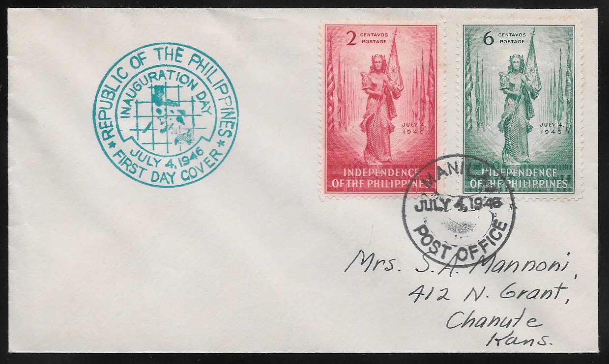 Philippines 1946 First Day Cover 